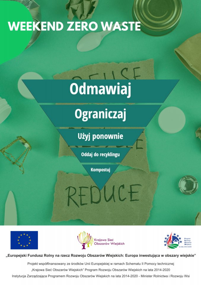 WEEKEDN ZERO WASTE, PLAKAT 