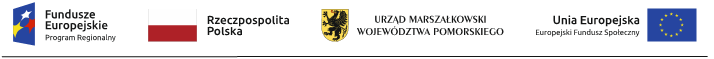 Flaga: Fundusze Europejskie, Polski, Urząd Marszałkowski, Unia Europerjska