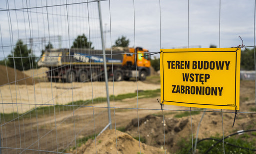 TABLICZKA TEREN BUDOWY