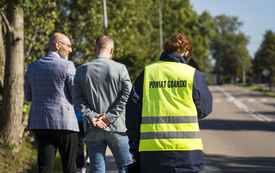 Galeria aktualności Wzdłuż ul. Gdańskiej w Rusocinie powstało około 600 metr&oacute;w nowego chodnika &nbsp; 3