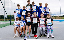 Galeria aktualności Nowy obiekt sportowy w Jagatowie oficjalnie otwarty 5