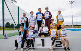 Galeria aktualności Nowy obiekt sportowy w Jagatowie oficjalnie otwarty 7
